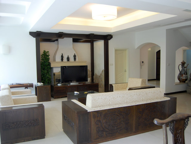 Western Suburban Garden - 6 bedroom apartment in Shanghai, Qingpu, Suburb