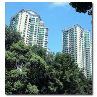 Chateau Pinnacle - 3 bedroom apartment in Shanghai, Jing An, Downtown