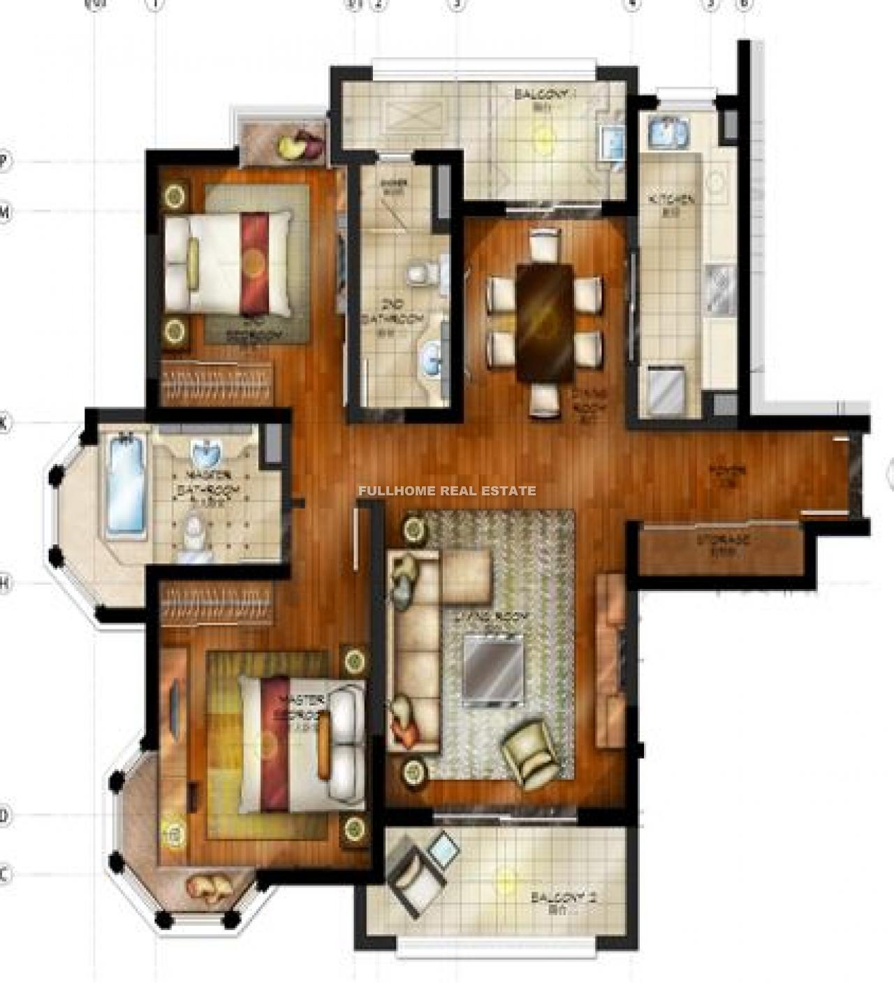 Lanson Place Jin Qiao Serviced Residences - Interior view 6, Shanghai rental property
