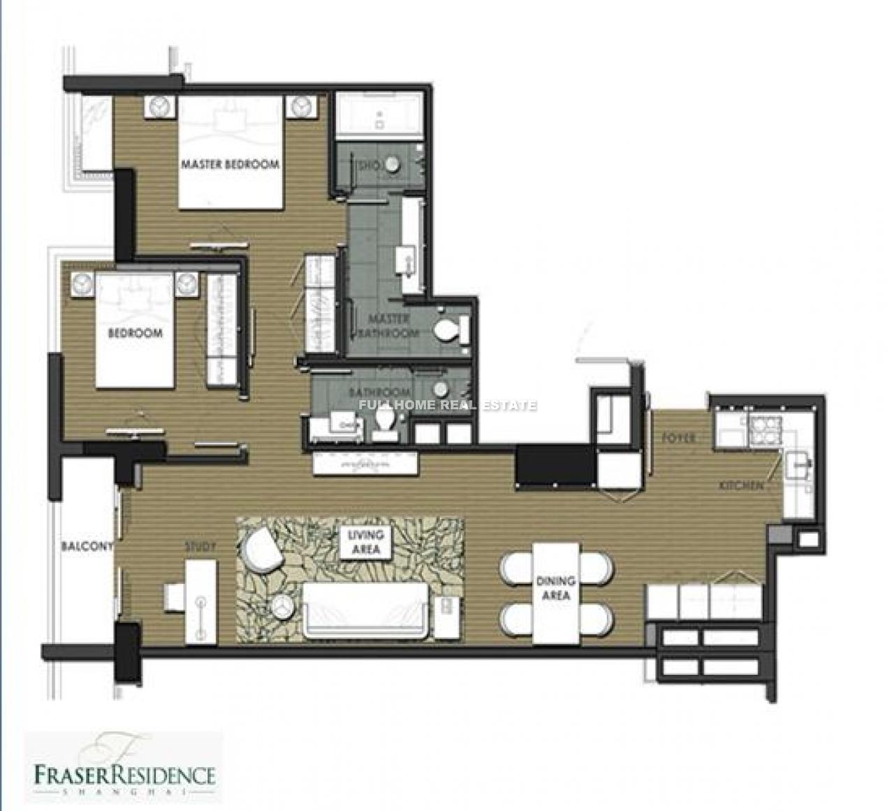 Reverdale Residence Xintiandi - Interior view 2, Shanghai rental property