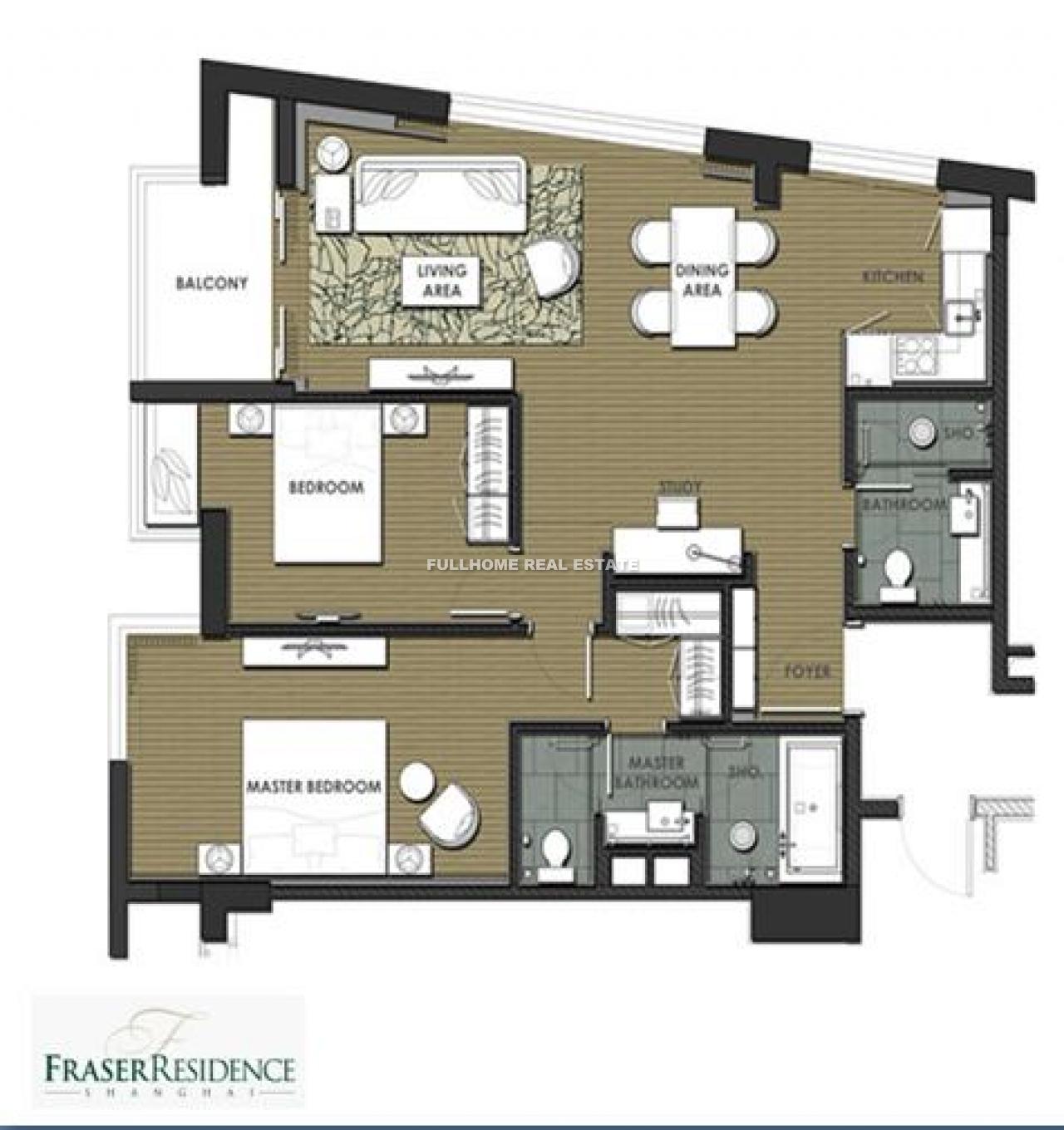 Reverdale Residence Xintiandi - Interior view 2, Shanghai rental property