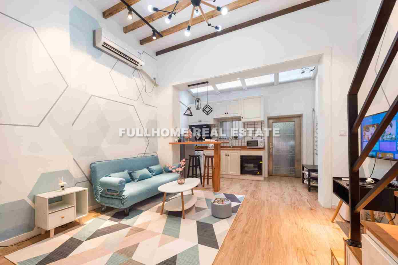Lane1200-1500 Middle Fuxing Road Old House - 2 bedroom apartment in Shanghai, People Square, Downtown