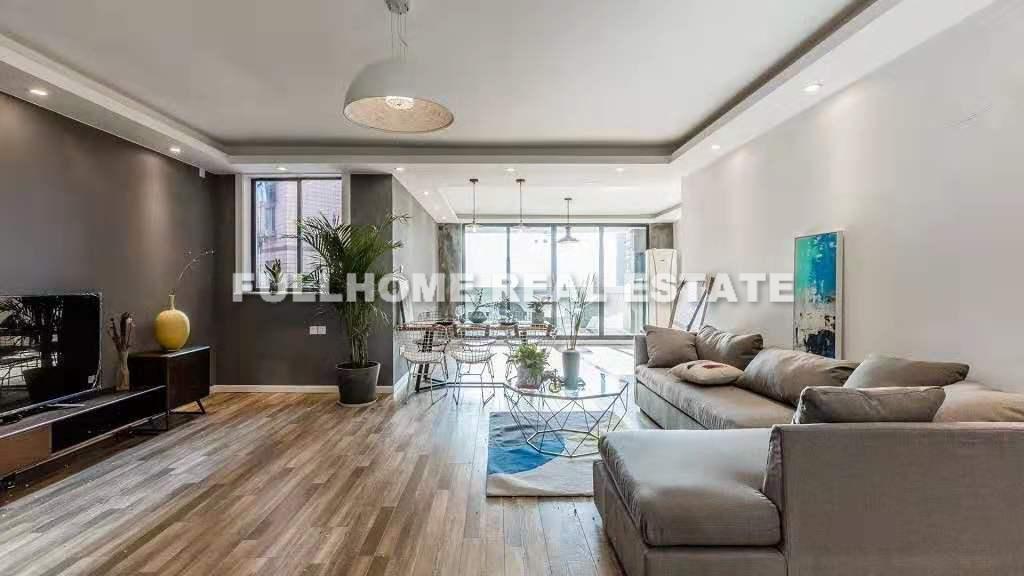 San He Garden - 4 bedroom apartment in Shanghai, Jing An, Downtown