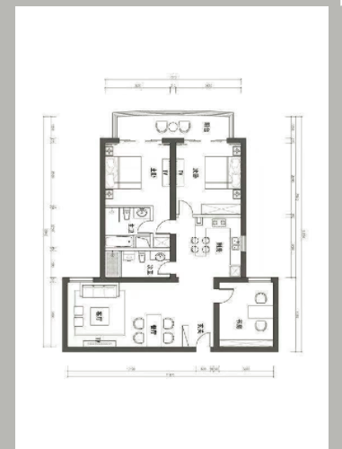 Donghu Apartment - Interior view 9, Shanghai rental property