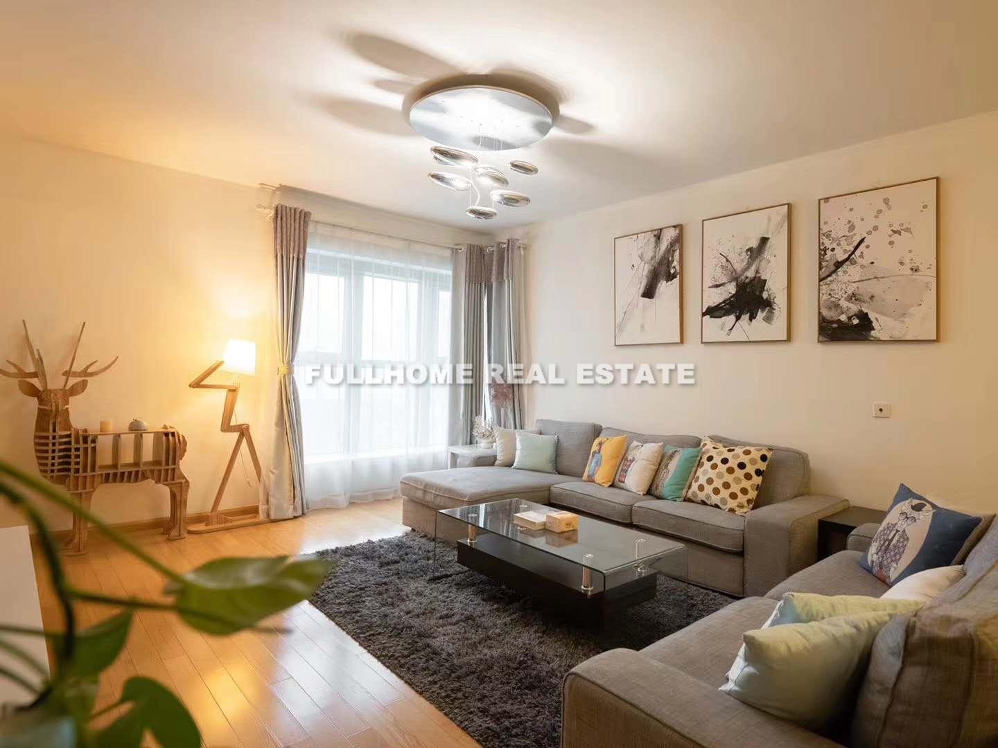 8 Park Avenue - 3 bedroom apartment in Shanghai, Jing An, Downtown