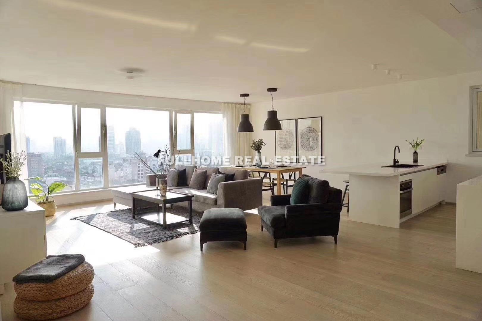 MingYuan Century City - 4 bedroom apartment in Shanghai, FFC, Downtown