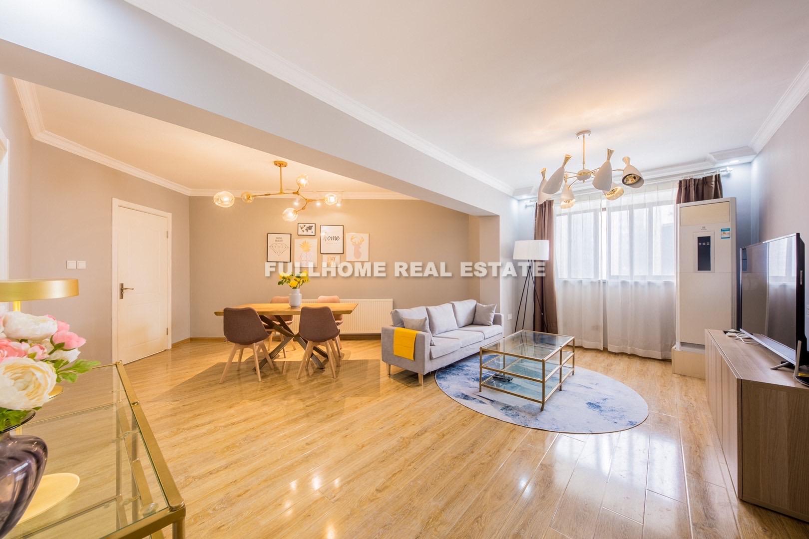 Shenle Apartment - 3 bedroom apartment in Shanghai, Jing An, Downtown