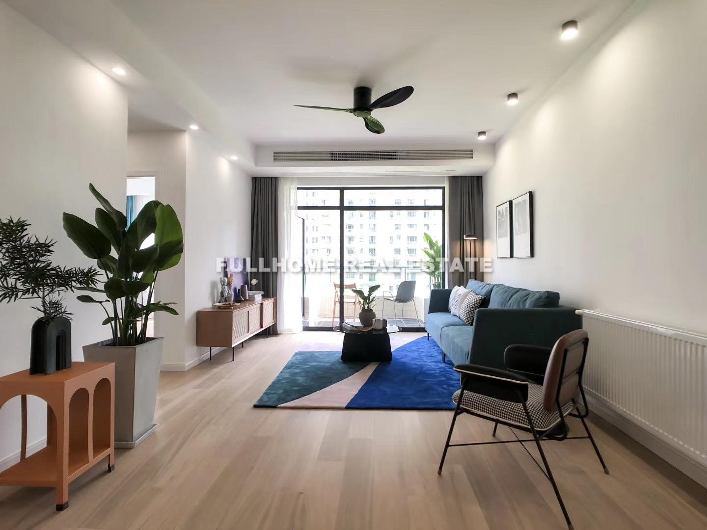 Da An Garden - 3 bedroom apartment in Shanghai, Jing An, Downtown