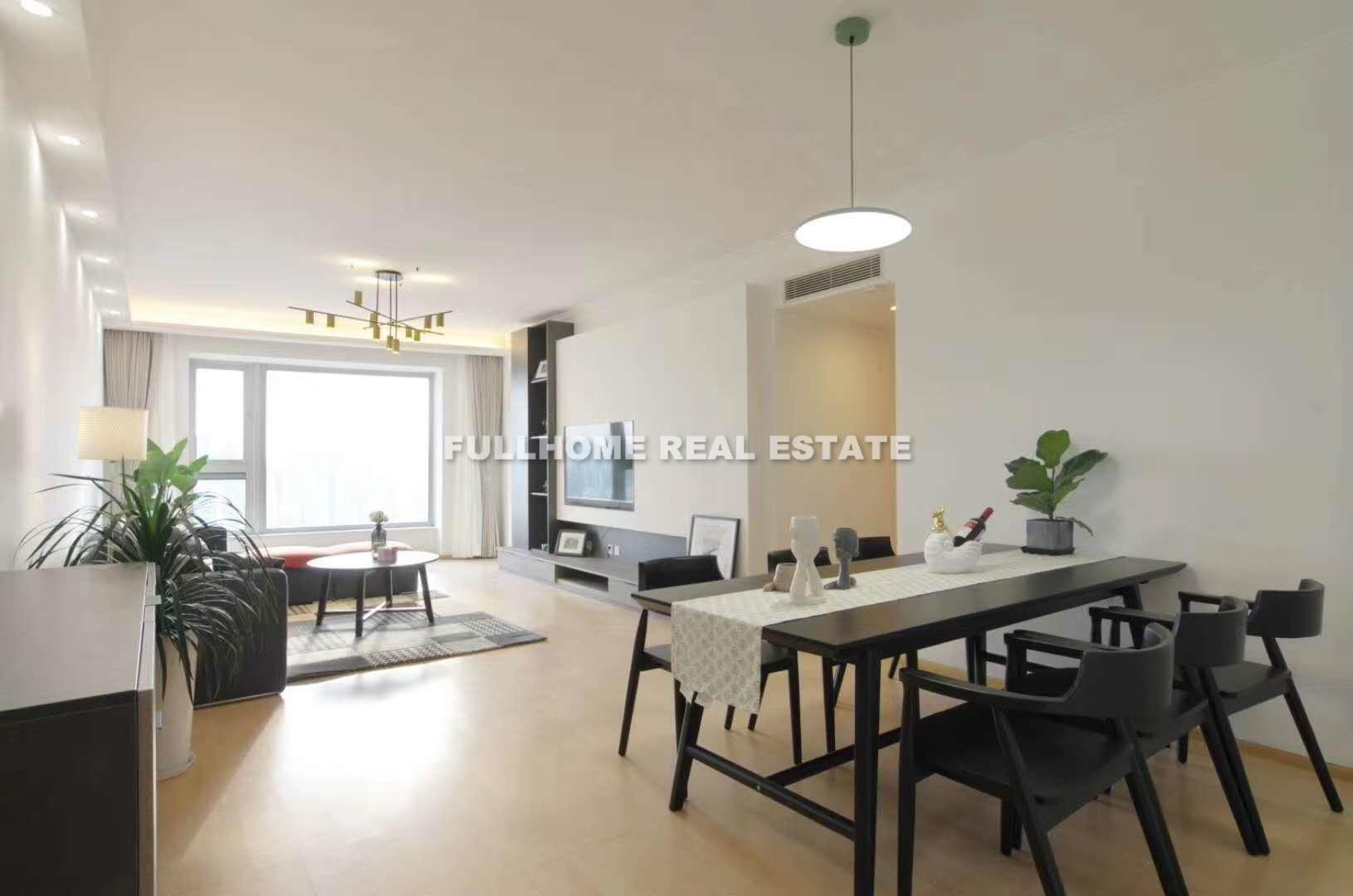 Waterfront Garden - 3 bedroom apartment in Shanghai, Putuo, Downtown
