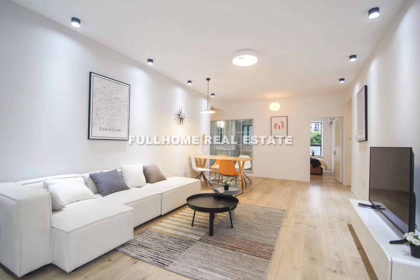 Zhong Yuan Liang Wan Cheng - 3 bedroom apartment in Shanghai, Putuo, Downtown