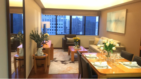 Shanghai Centre - 1 bedroom apartment in Shanghai, Jing An, Downtown