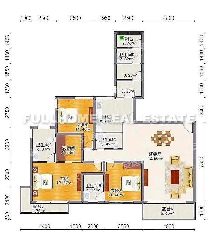 Wellington Garden - Interior view 2, Shanghai rental property