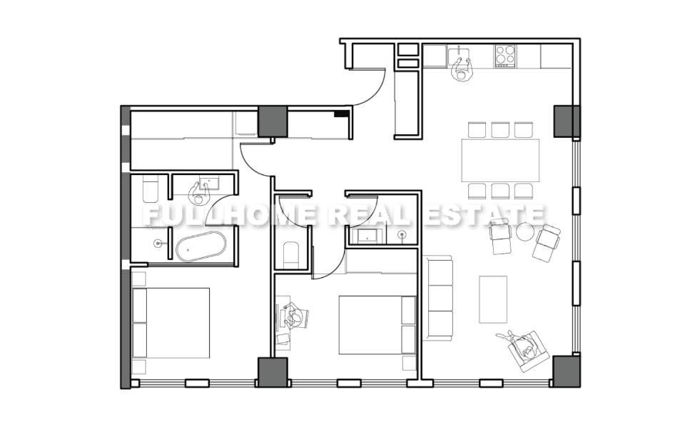 Base Serviced apartment@Fuxing Road - Interior view 3, Shanghai rental property