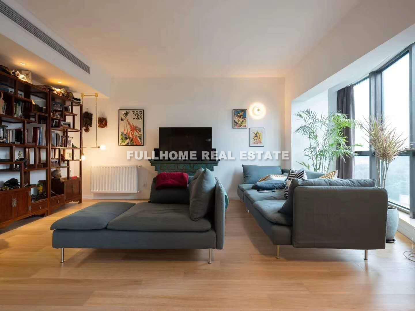 Huashan Garden - 3 bedroom apartment in Shanghai, Xujiahui, Downtown