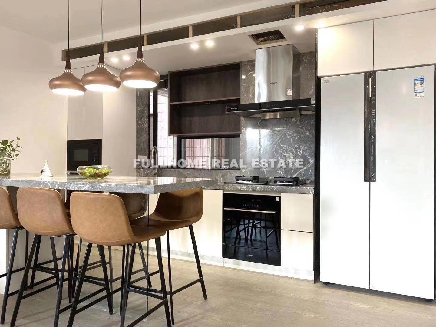 San He Garden - 3 bedroom apartment in Shanghai, Jing An, Downtown