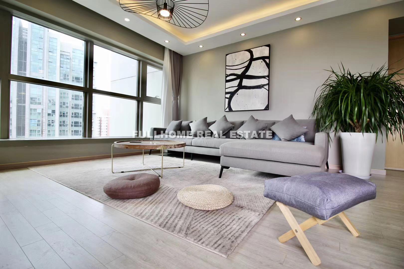 8 Park Avenue - 4 bedroom apartment in Shanghai, Jing An, Downtown