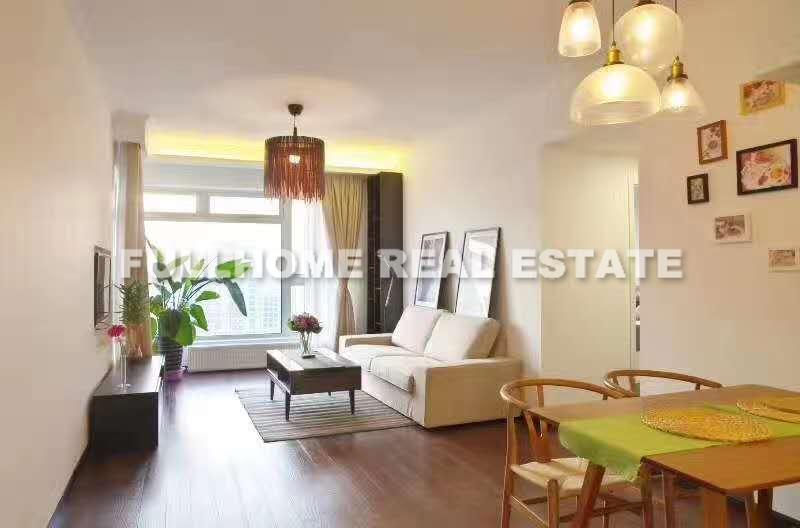 Waterfront Garden - 2 bedroom apartment in Shanghai, Putuo, Downtown