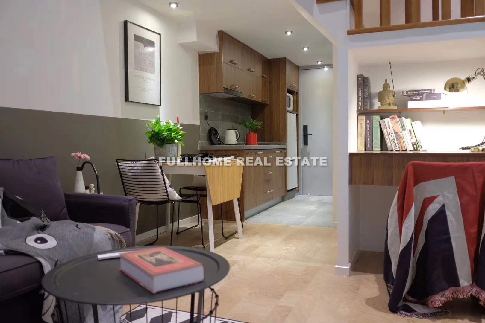 Tong Ji Garden - 1 bedroom apartment in Shanghai, Jing An, Downtown