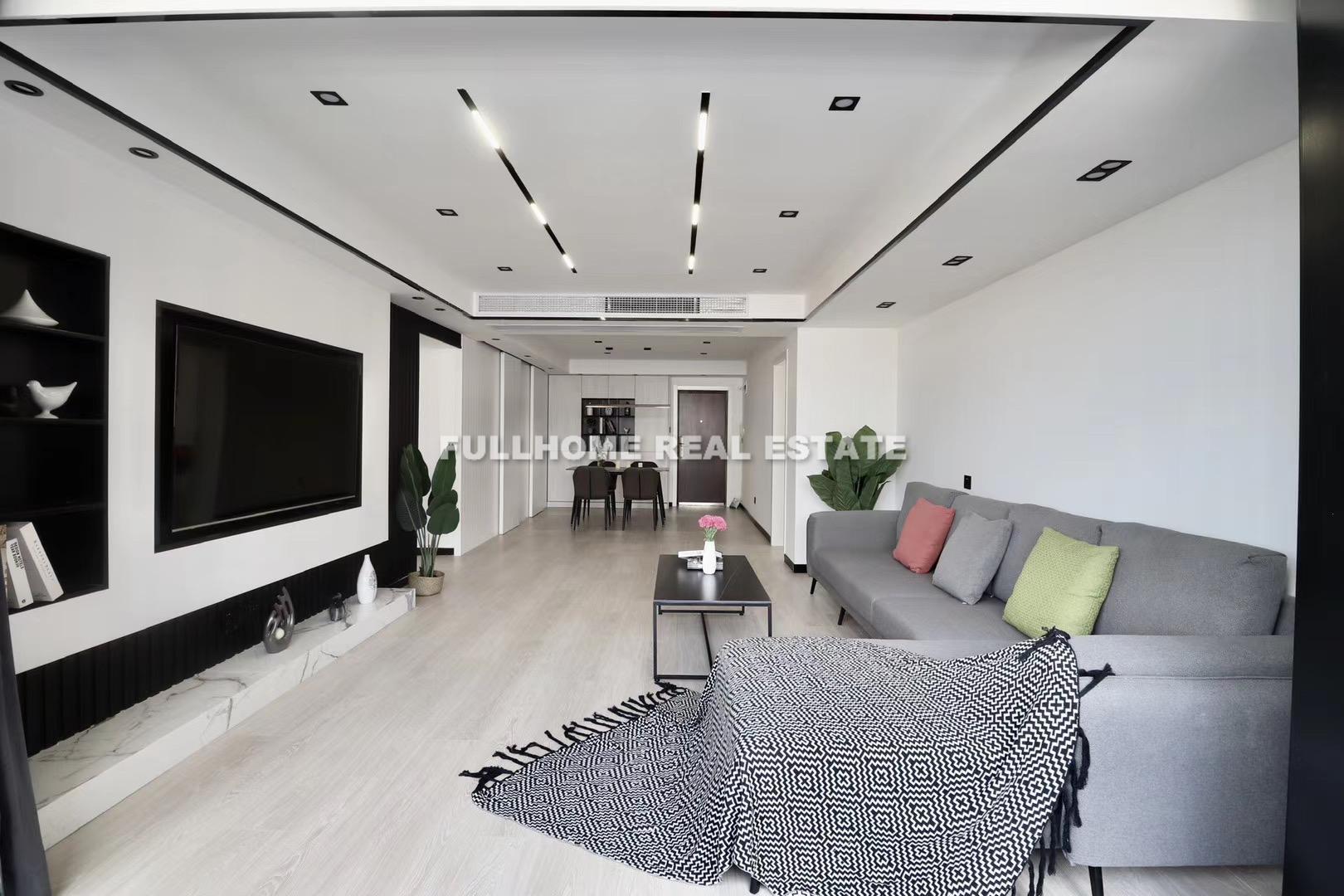 San He Garden - 3 bedroom apartment in Shanghai, Jing An, Downtown