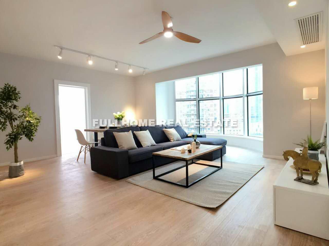 Royal Garden - 3 bedroom apartment in Shanghai, Jing An, Downtown