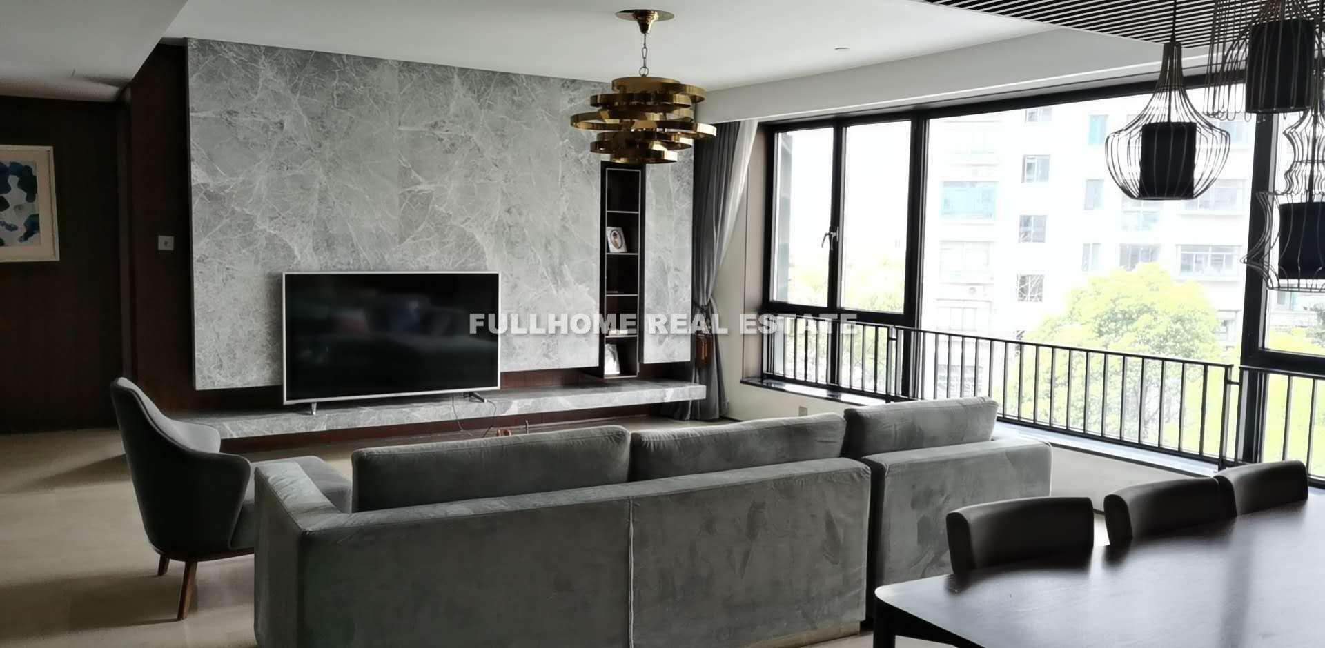 Jing An Golden Street - 3 bedroom apartment in Shanghai, Jing An, Downtown