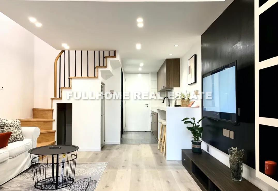Tong Ji Garden - 1 bedroom apartment in Shanghai, Jing An, Downtown