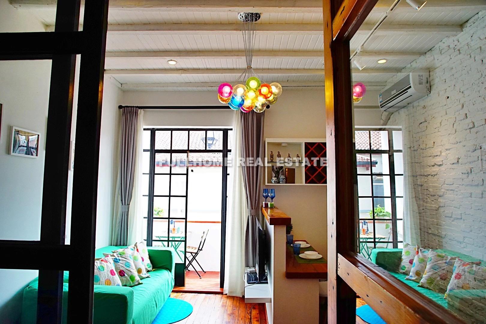 Lane 201-400 West Jianguo Road Old House  - 1 bedroom apartment in Shanghai, FFC, Downtown