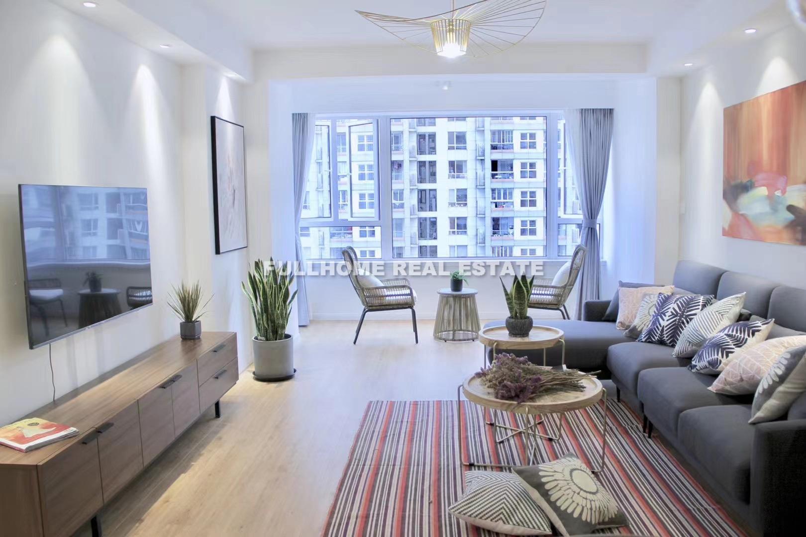 Edifice Apts - 3 bedroom apartment in Shanghai, Jing An, Downtown