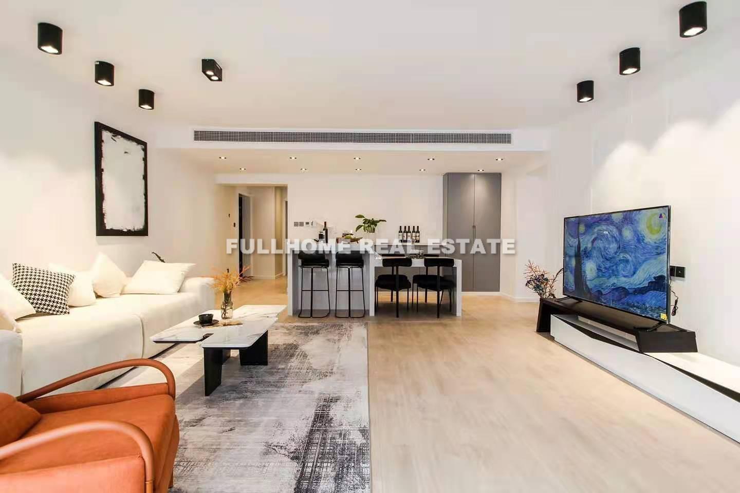 San He Garden - 3 bedroom apartment in Shanghai, Jing An, Downtown