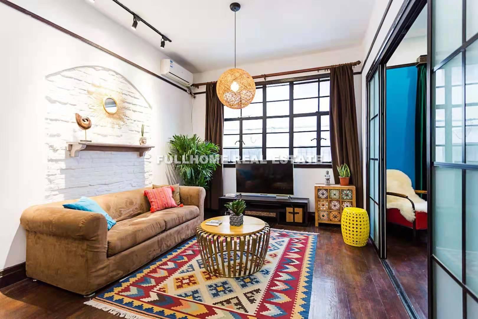 Lane1-500 Taiyuan Road Old House - 1 bedroom apartment in Shanghai, Xujiahui, Downtown