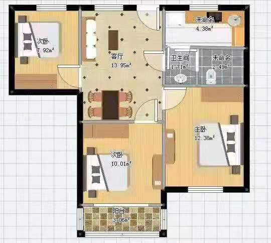 Jiaoda Apartment - Interior view 2, Shanghai rental property