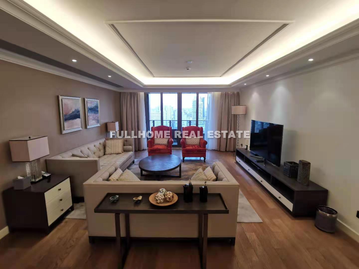 Grand Summit - 3 bedroom apartment in Shanghai, Jing An, Downtown