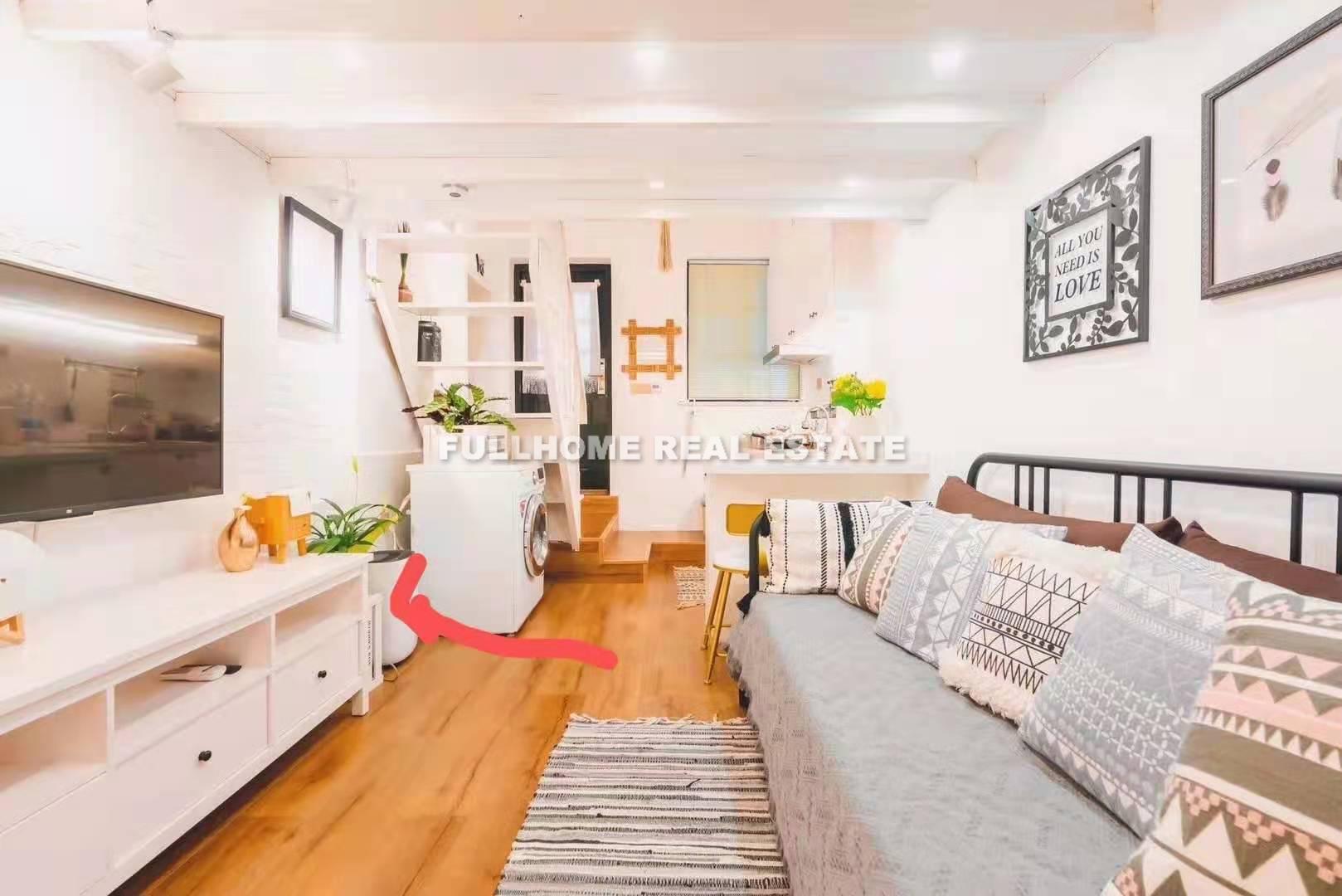 Lane1-500 Wuyuan Road Old House - 1 bedroom apartment in Shanghai, Xujiahui, Downtown