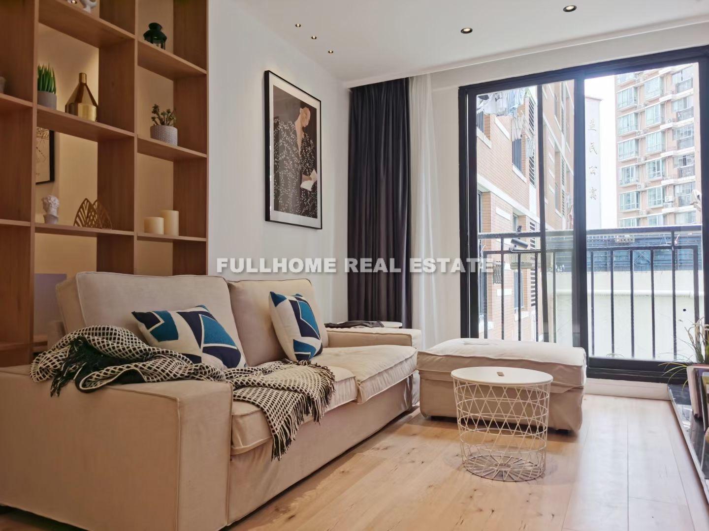 Tong Ji Garden - 1 bedroom apartment in Shanghai, Jing An, Downtown