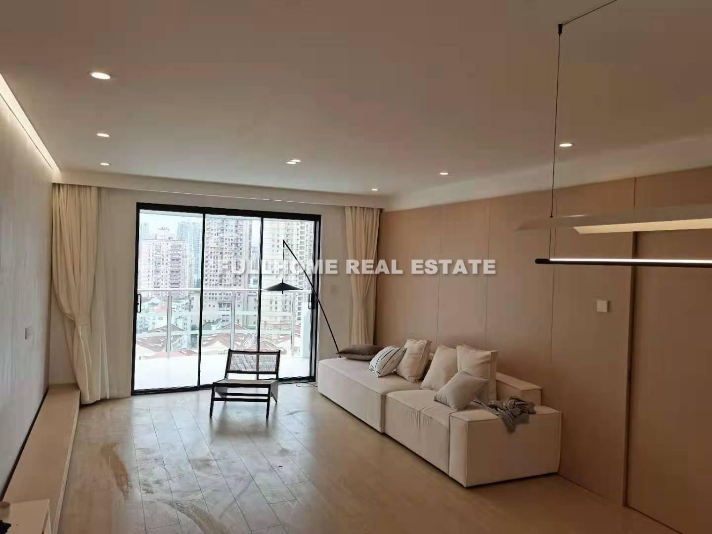Jingan Hebin Garden - 3 bedroom apartment in Shanghai, Jing An, Downtown
