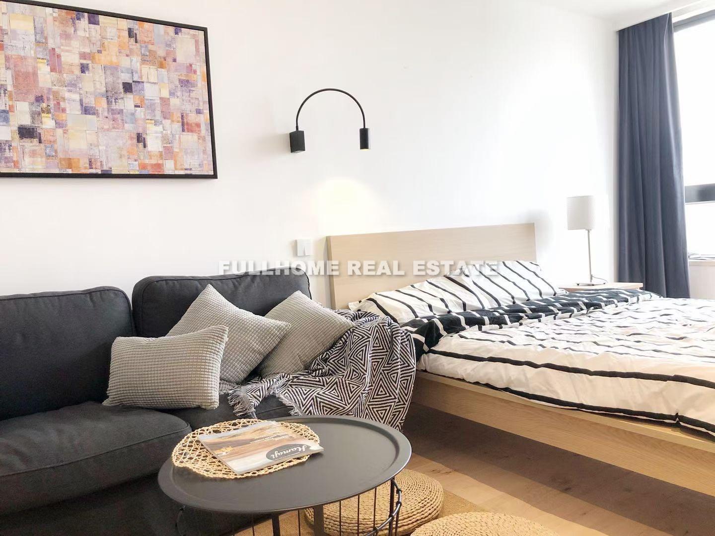 Tong Ji Garden - 1 bedroom apartment in Shanghai, Jing An, Downtown