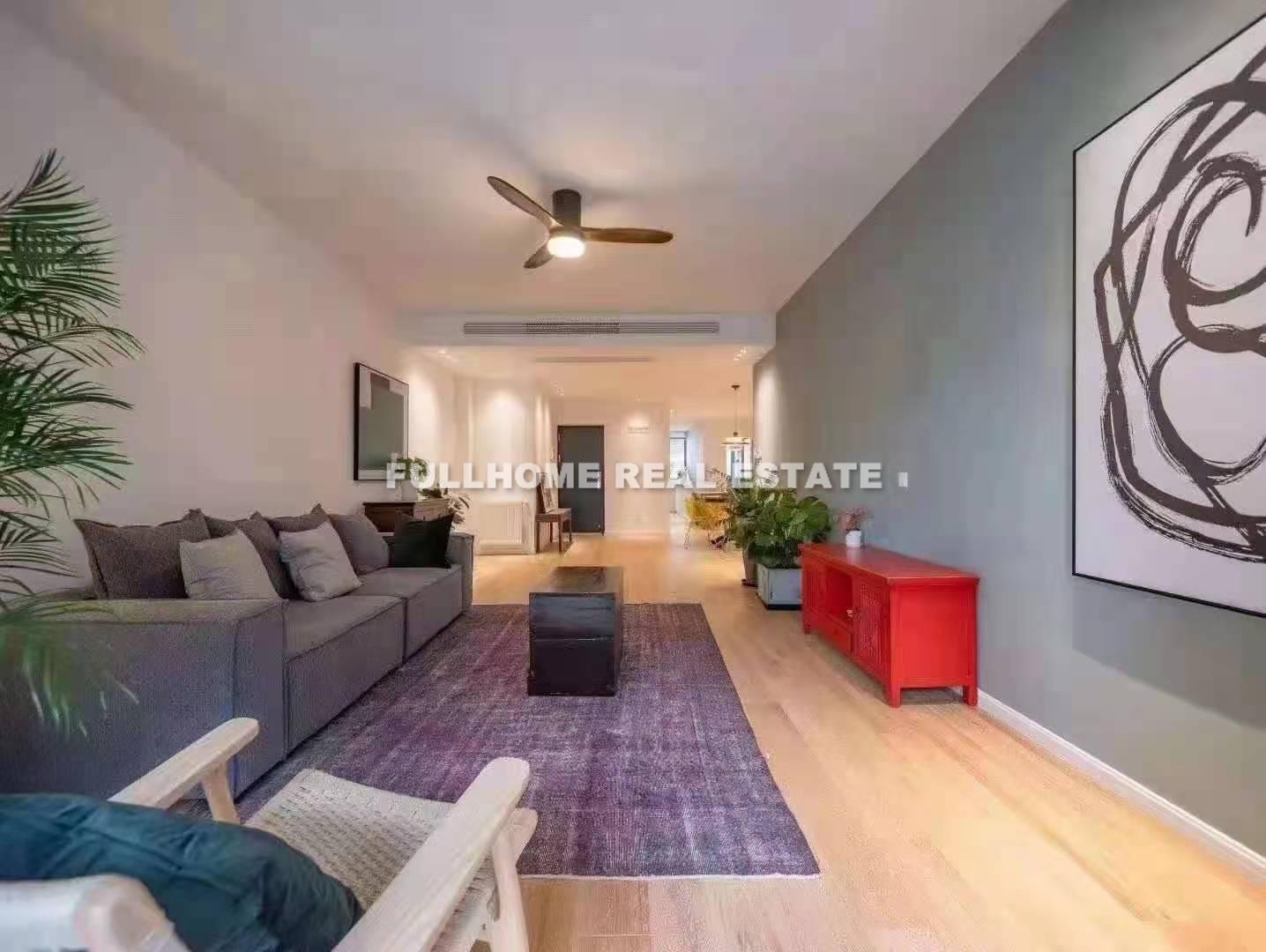 Sanxin Flower Garden - 3 bedroom apartment in Shanghai, Jing An, Downtown