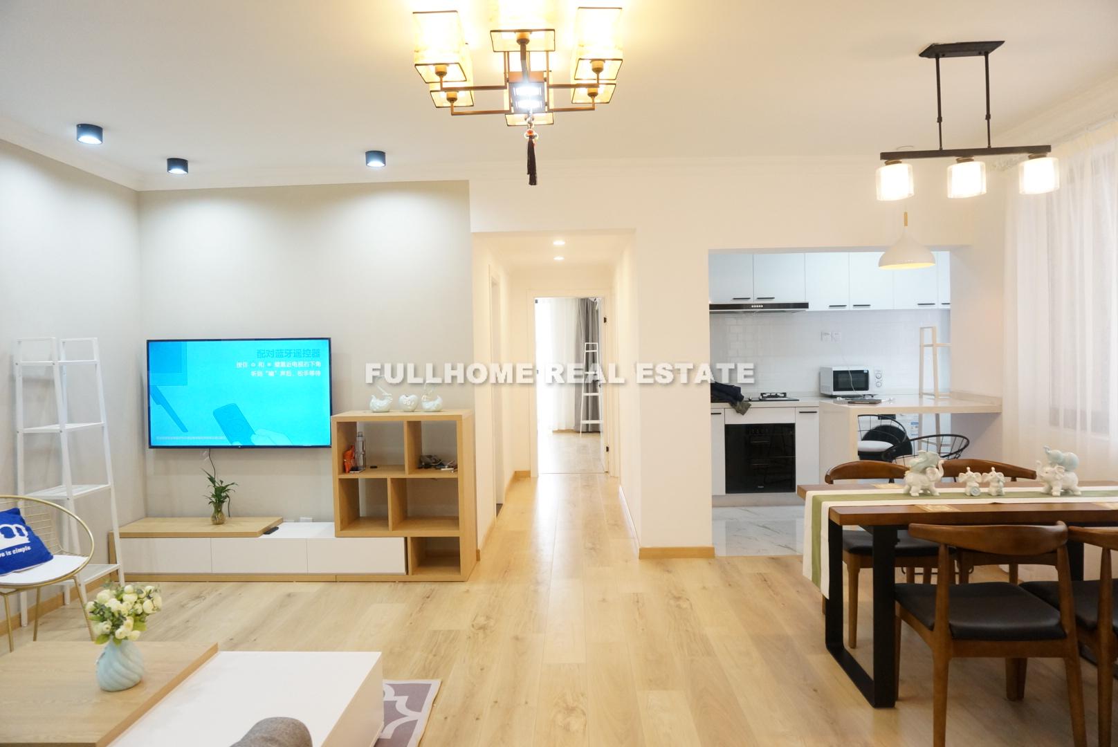 Da an City - 3 bedroom apartment in Shanghai, Jing An, Downtown