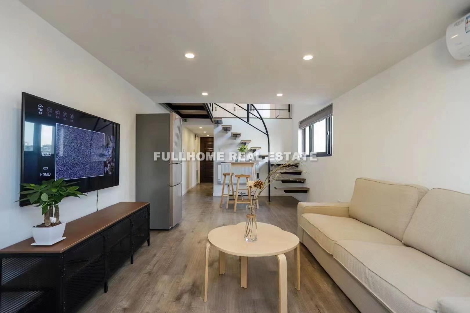 Jingan Xinge - 1 bedroom apartment in Shanghai, Jing An, Downtown