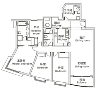 Yanlord Garden - Interior view 10, Shanghai rental property