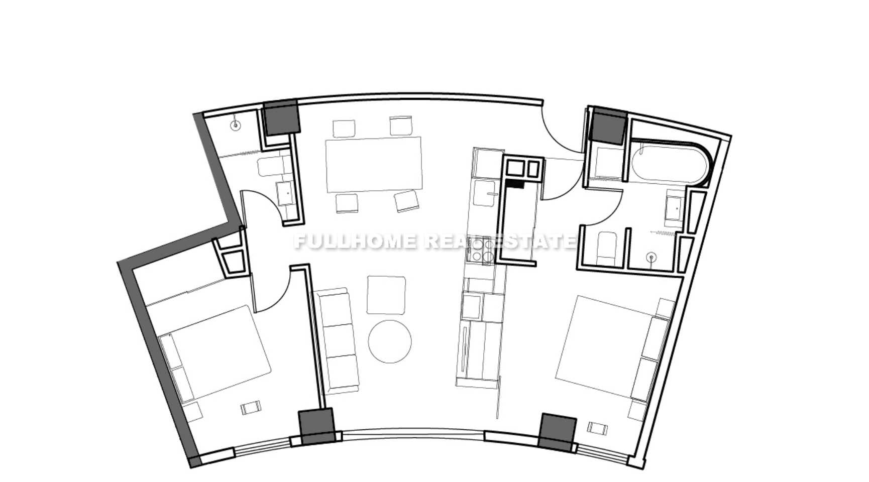 Base Serviced apartment@Fuxing Road - Interior view 3, Shanghai rental property
