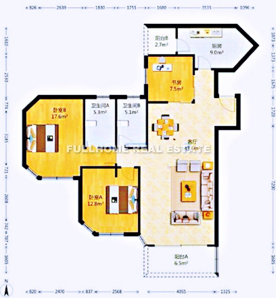 Central Residences - Interior view 11, Shanghai rental property