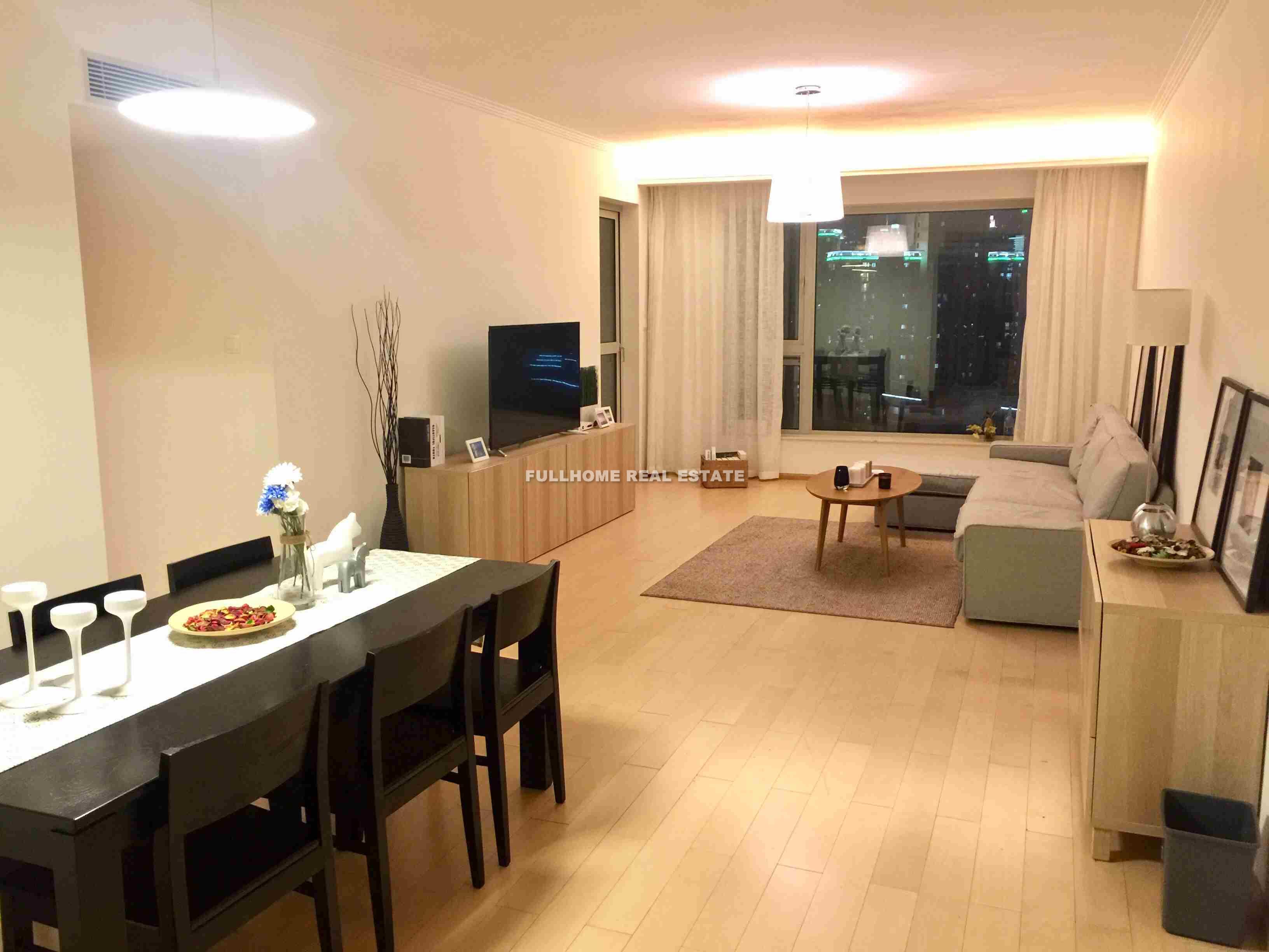 Waterfront Garden - 3 bedroom apartment in Shanghai, Putuo, Downtown