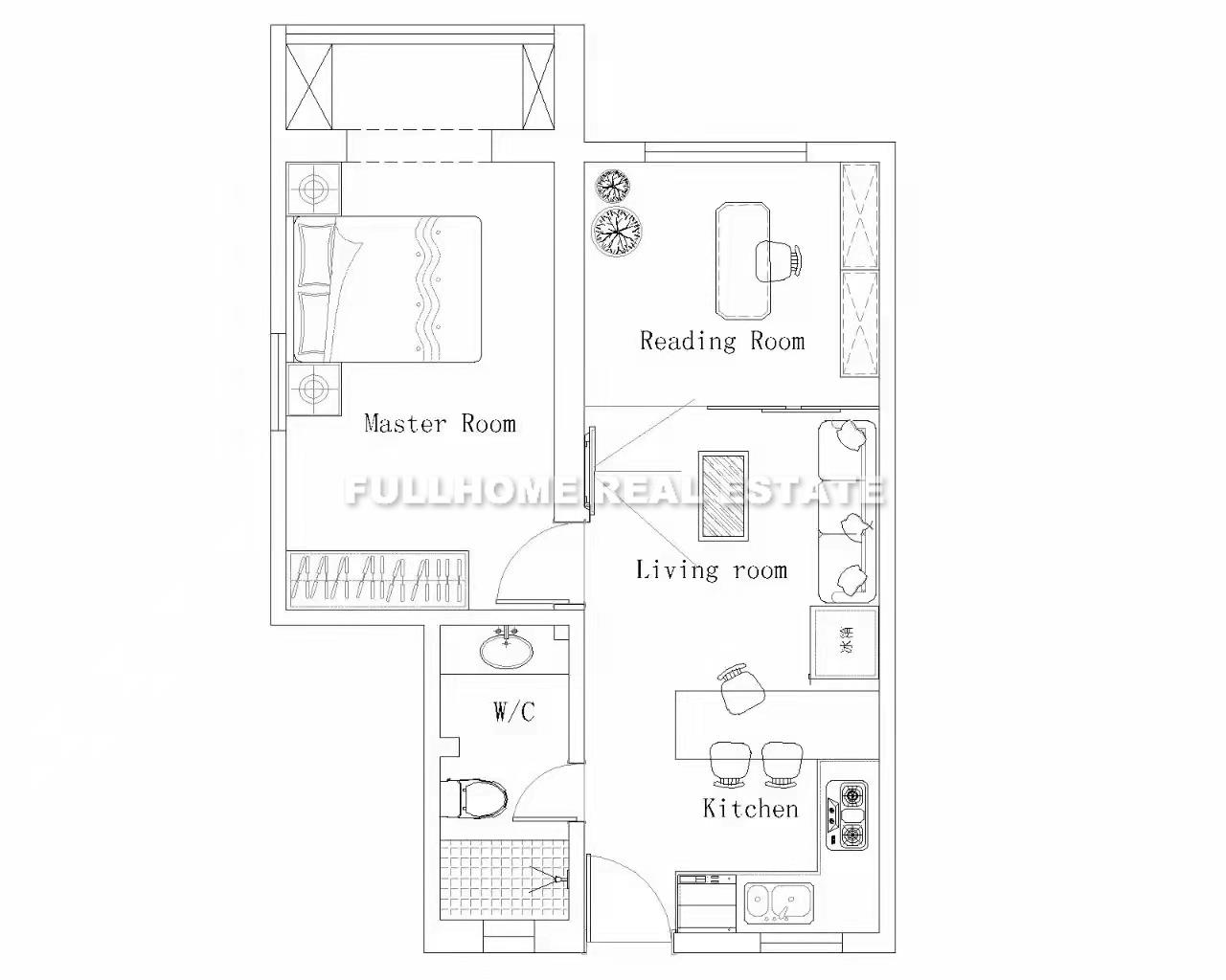 Lane1-500 Gaoan Road Old House - Interior view 4, Shanghai rental property