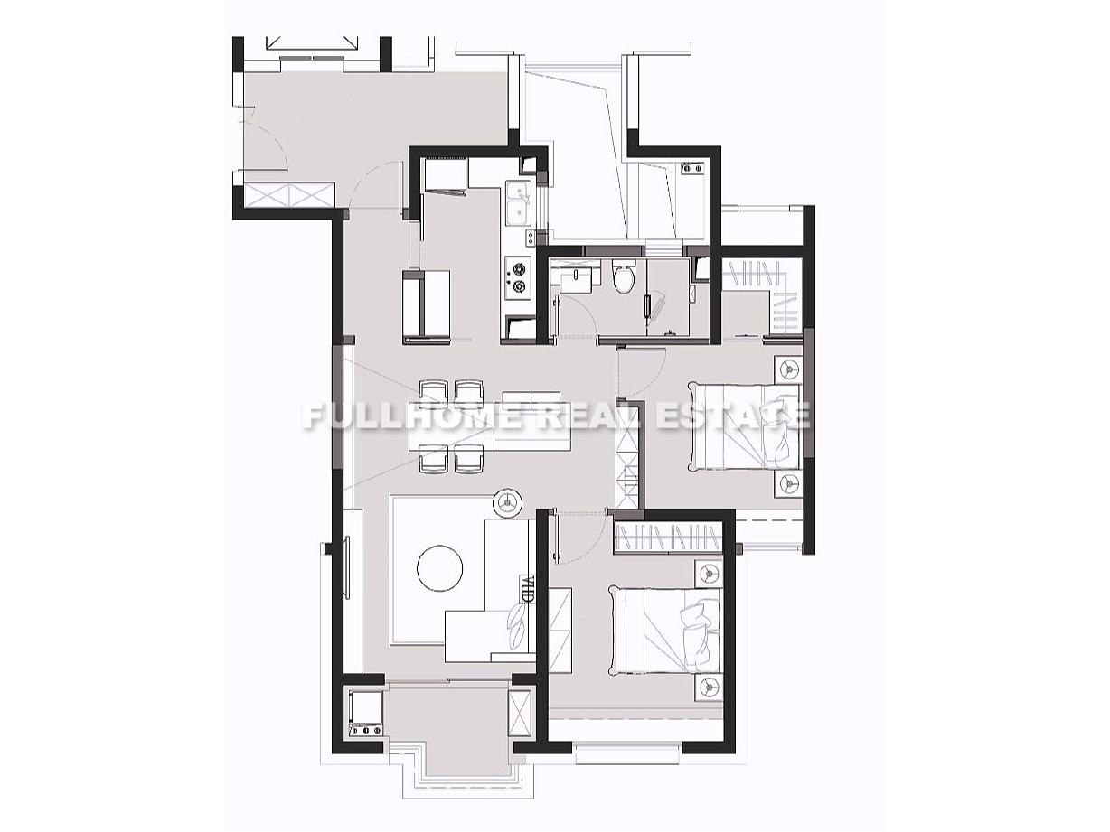 Hysun chairman - Interior view 8, Shanghai rental property