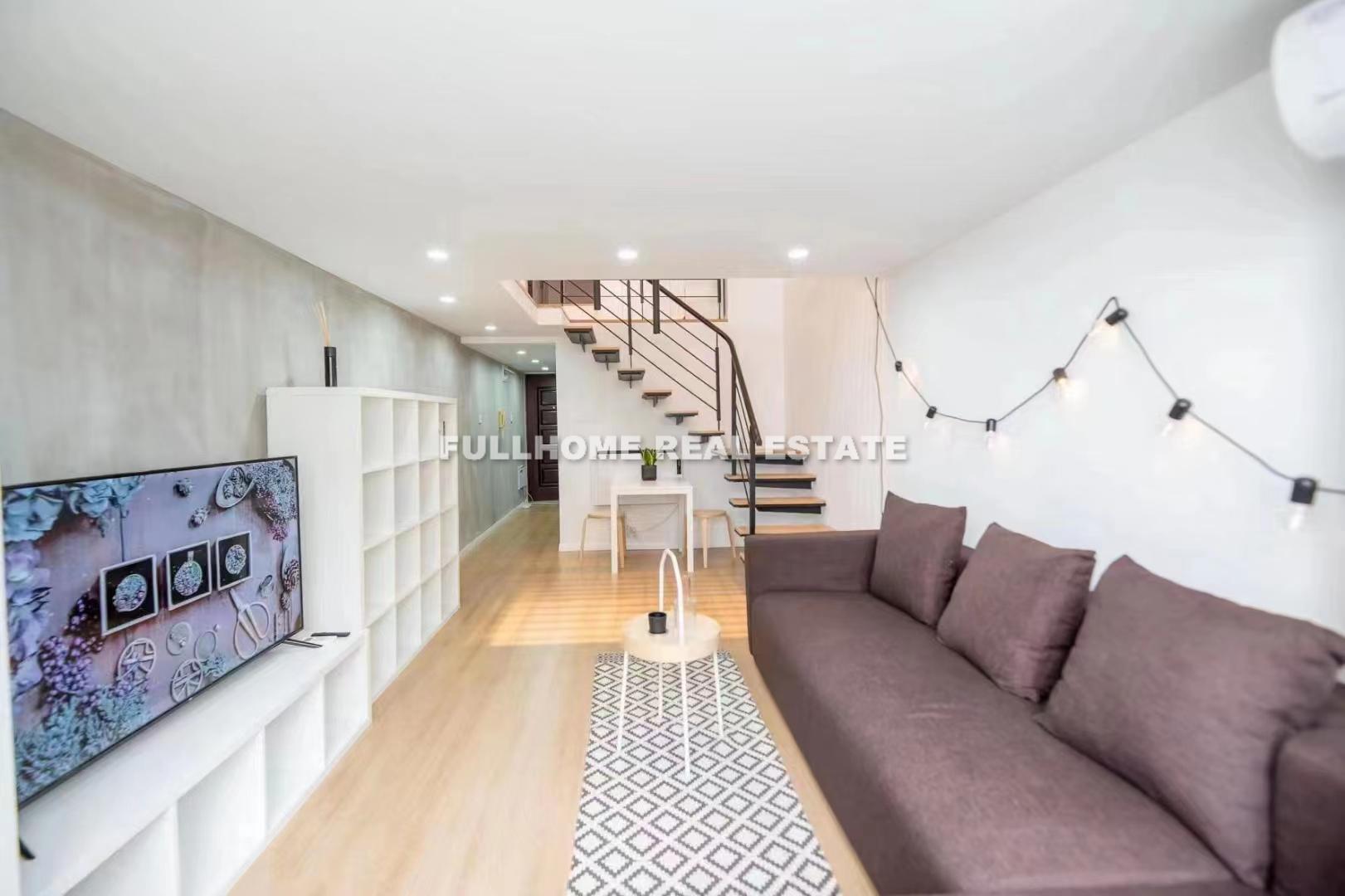 Jingan Xinge - 1 bedroom apartment in Shanghai, Jing An, Downtown