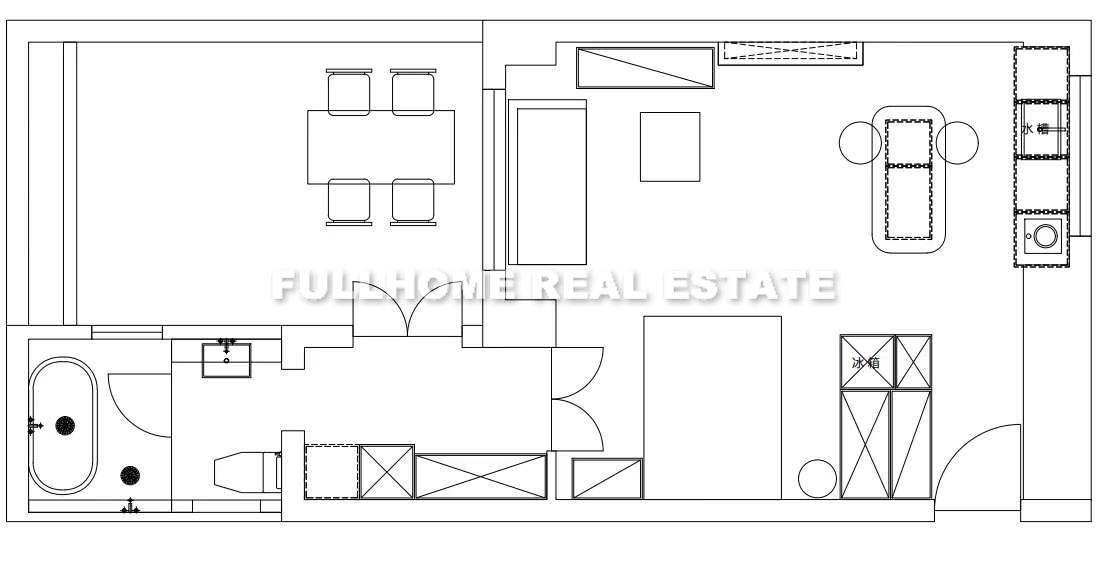 Lane 1-600 Jiaozhou Road Old House - Interior view 2, Shanghai rental property