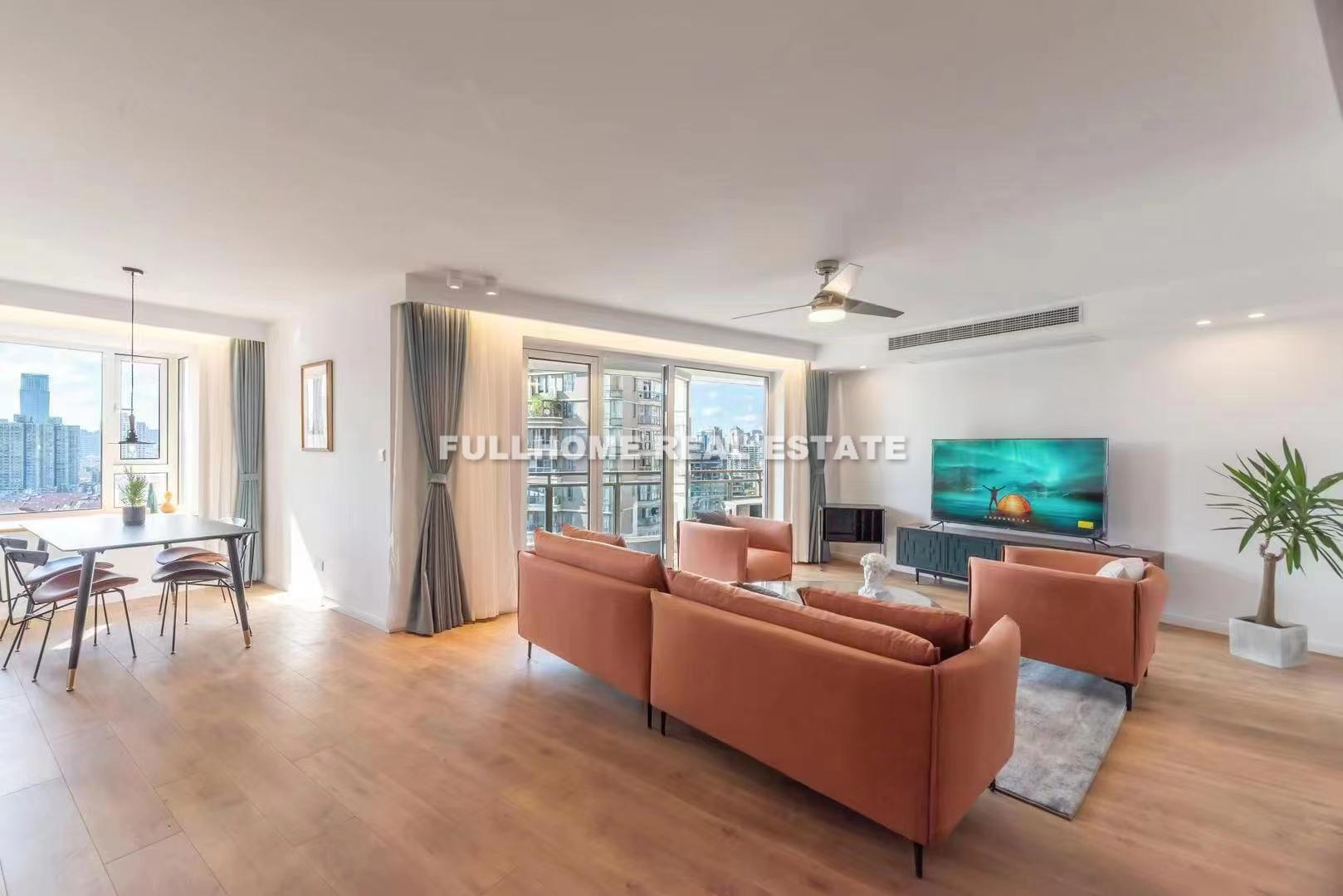 Sudi Chunxiao Famous Garden - 3 bedroom apartment in Shanghai, Putuo, Downtown