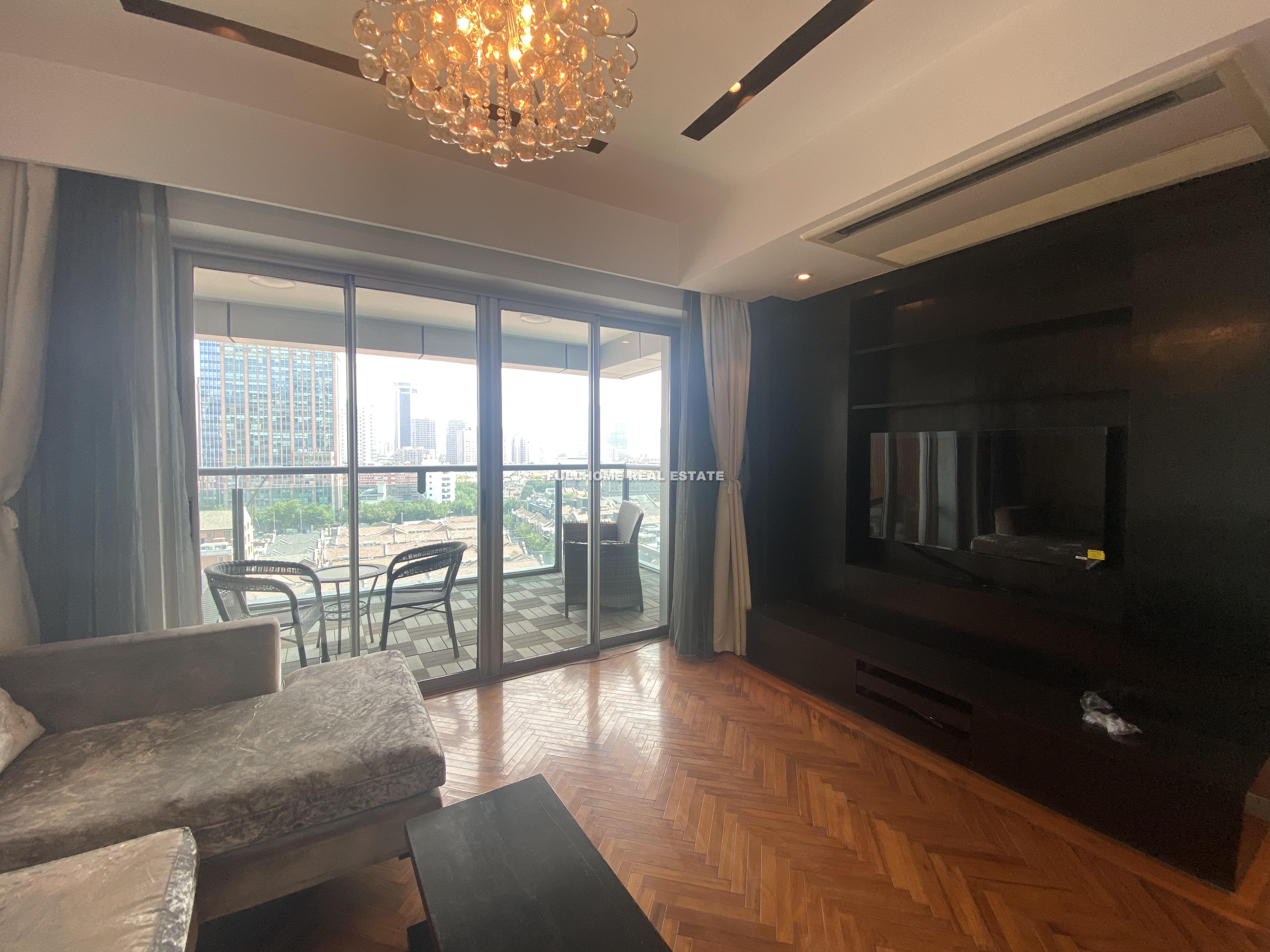 Crystal Pavilion - 2 bedroom apartment in Shanghai, Jing An, Downtown