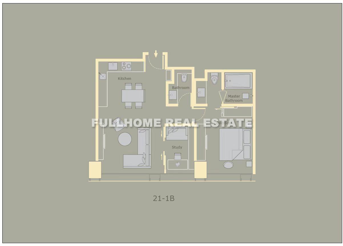 IFC Residence - Interior view 4, Shanghai rental property